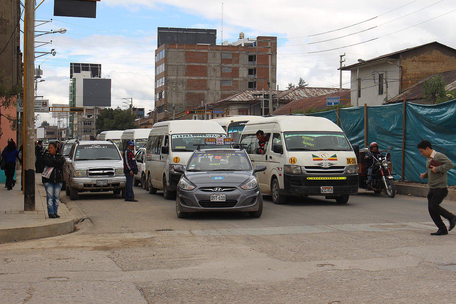 Atención transportista, estas son las nuevas zonas rígidas de Huancayo 