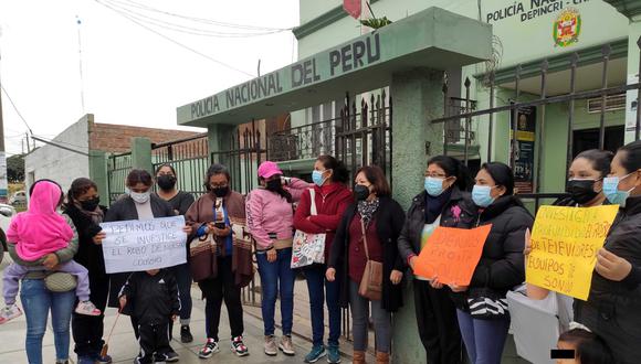 Padres y docentes demandan a la policía capturar a ladrones en Chincha