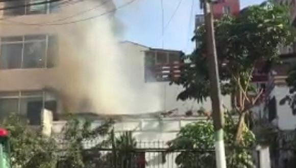 Miraflores: Incendio se registró en vivienda