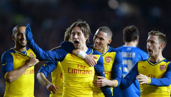 Copa FA: Arsenal venció con susto al Brighton & Hove Albion de la segunda división