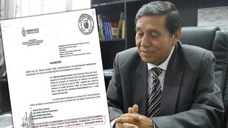 Fiscal pide 6 años de prisión para gobernador de Huánuco Erasmo Fernández y su inhabilitación por 5 años de la función pública