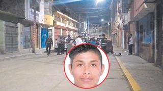Sicarios asesinan a presunto hampón en pleno centro de Chiclayo 