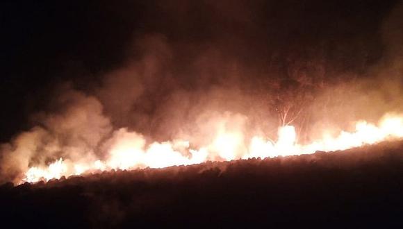Incendio forestal afecta hectáreas de cultivo en VInchos
