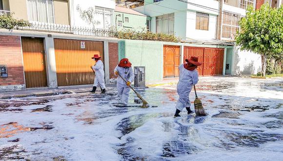 Obreros de la Municipalidad de Arequipa piden aplicación de pruebas moleculares