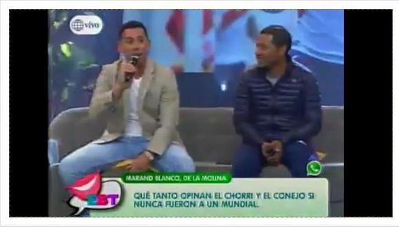 Miguel Rebosio y Roberto Palacios: así reaccionaron tras recordarles que nunca fueron a un mundial (VIDEO)
