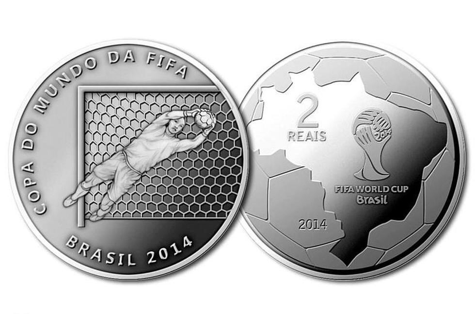 Mundial 2014: Brasil acuña una serie de monedas conmemorativas (FOTOS)