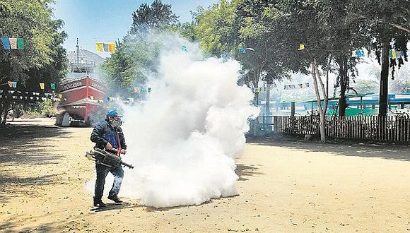 Fumigan zonas “centinelas” para prevenir brote de dengue 