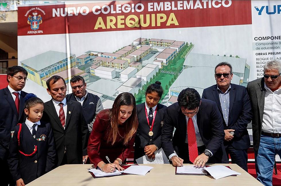 Construirán nueva infraestructura de colegio emblemático Arequipa 
