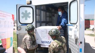 Unas 50 mil vacunas Pfizer y Sinopharm llegan para cerrar brechas en Junín