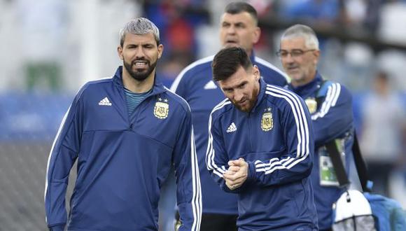 Lionel Messi y Sergio Agüero fueron campeones con Argentina de la Copa América 2021. (Foto: AFP)