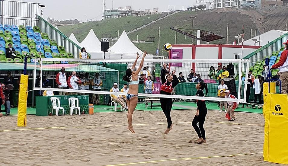 Vóley playa femenino: Perú empieza con el pie derecho Lima 2019 al vencer 2-0 a El Salvador
