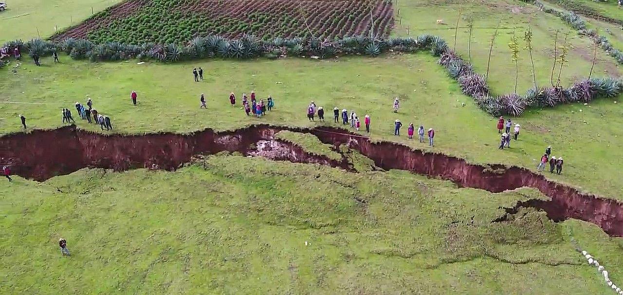 Falla geológica atemoriza a pobladores en Cusco (VIDEO) 