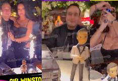 Sheyla Rojas se lució en lujosa fiesta de cumpleaños de su novio ‘Sir Winston’ (VIDEO)