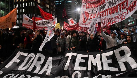 Brasil: Miles salen a las calles exigiendo la renuncia de Michel Temer