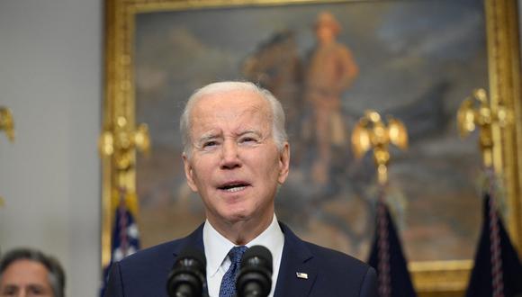 El presidente de EE. UU., Joe Biden. (Foto por Andrew CABALLERO-REYNOLDS / AFP)