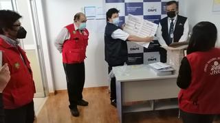 ODPE Ica inició con el despliegue del material electoral a tres poblados