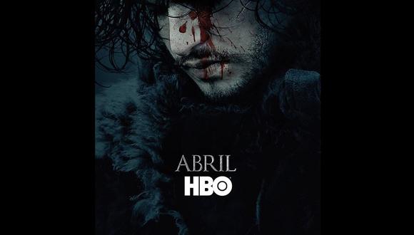 Game of Thrones: HBO lanza afiche promocional de sexta temporada con Jon Snow 