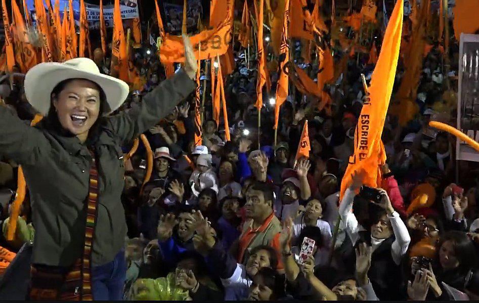 Keiko Fujimori inicia gira por el sur el miércoles y durará una semana