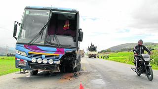 199 accidentes en carreteras Jauja - Huancayo en lo que va del año