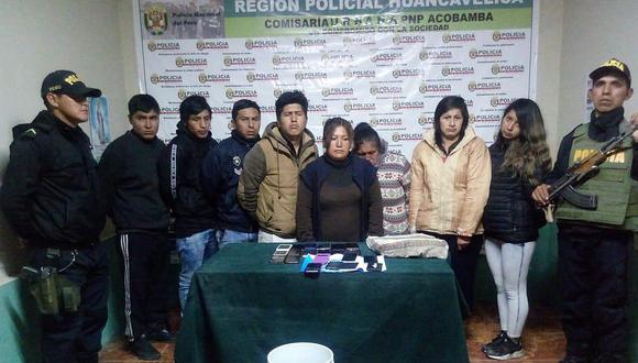 Seis de “Los habilidosos de Huancayo” están dentro del penal de Hvca.