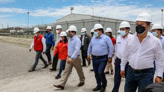 Pedro Castillo y ministros sobrevuelan Camisea y visitan planta de gas de Malvinas