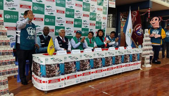 Tacna: Colegios adventistas se suman a colecta para fondo para atención de desastres