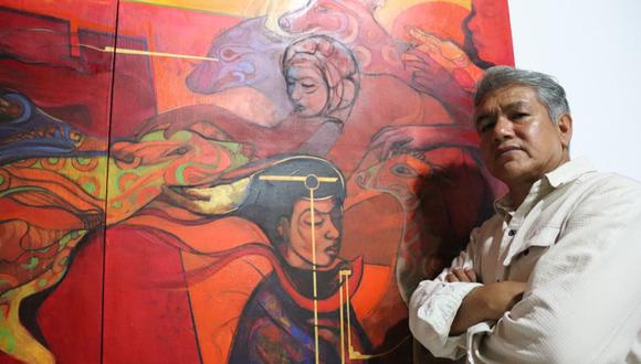 Artista plástico y docente en la Escuela de Bellas Artes de Trujillo habla de un punto clave en sus obras.