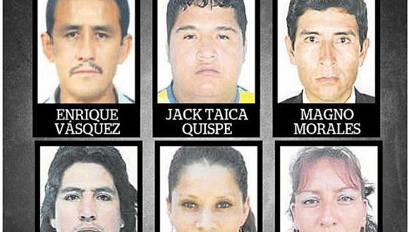 Los seis “más buscados” por tráfico de drogas en Tumbes 