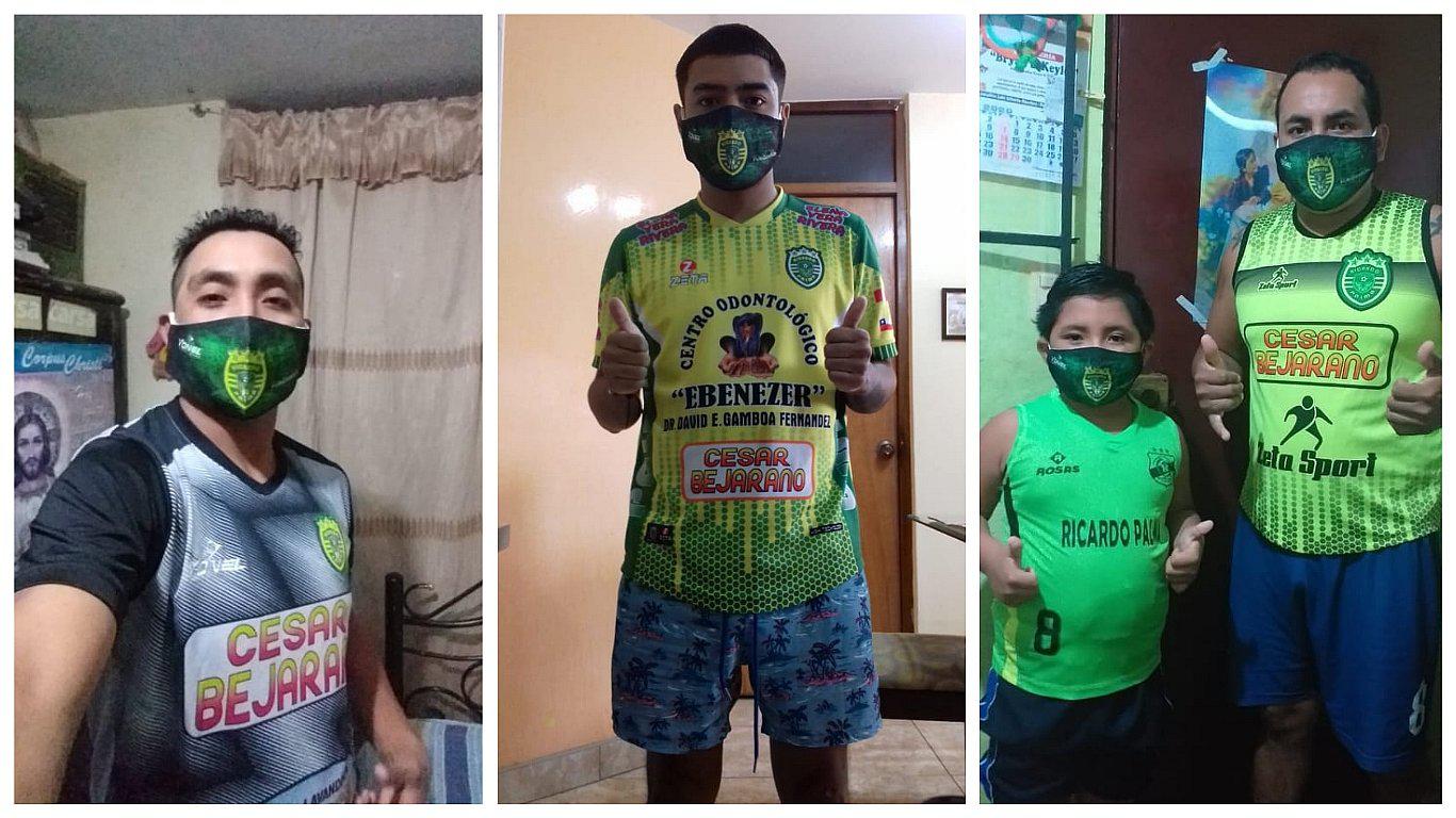Copa Perú: Club regala mascarillas a su plantel para protegerlos del COVID-19