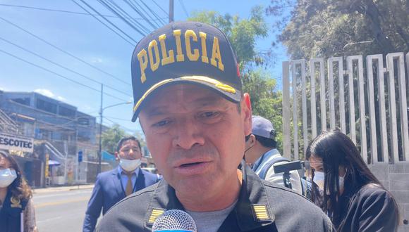 Coronel Carlos Urbina espera que a fin del día se detenga a 100 requisitoriados