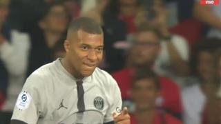 Kylian Mbappé completó la goleada: el delantero anotó el 7-1 en el PSG vs. Lille