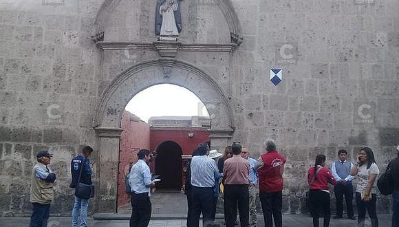 Distinguen a Monasterio de Santa Catalina con Escudo Azul
