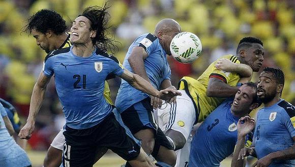 ​Uruguay empató 2-2 con Colombia en Barranquilla (VIDEO)