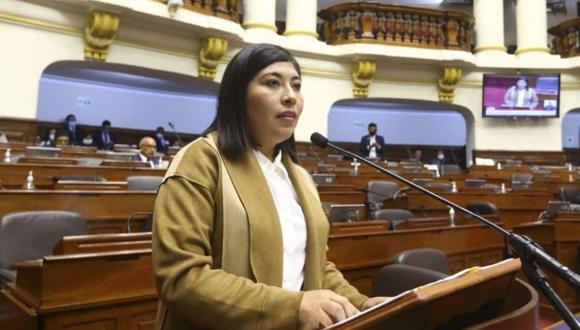Betssy Chávez no se presentó ante la Subcomisión de Acusaciones Constitucionales.  (Congreso)
