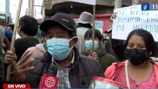 Padre de joven que perdió visión en el ojo derecho tras protestas en Huancayo pide “conversar con el presidente”