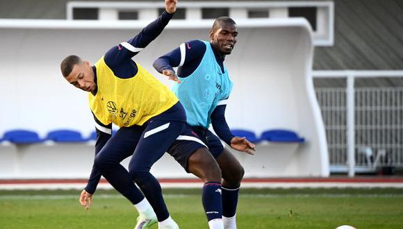 Kylian Mbappé y Paul Pogba fueron parte del título de Francia en el Mundial Rusia 2018. (Foto: AFP)