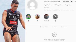 Eduardo Rabanal eliminó todo el contenido de su Instagram y dejó de seguir a su novia Paula Arias (FOTO)