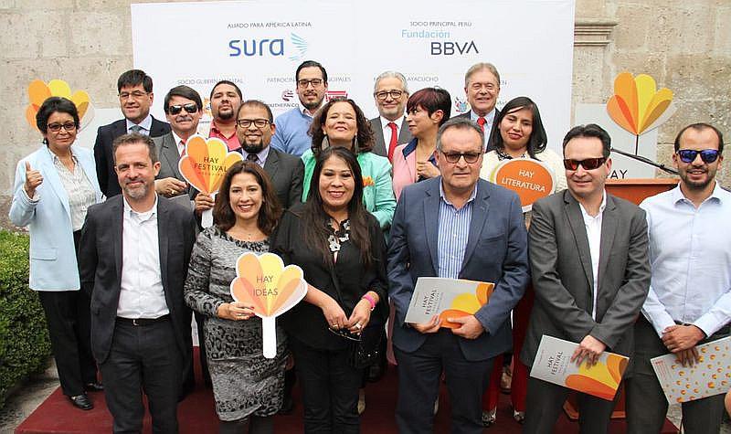Presentan ​Hay Festival 2019 en Arequipa, evento será en noviembre