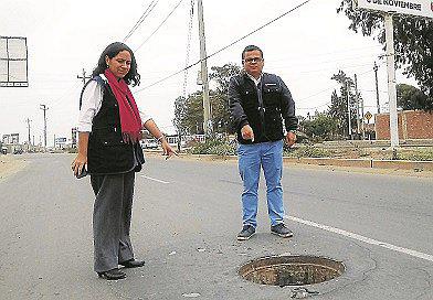 Lambayeque: De 4 a 8 años de cárcel por hurto de tapa de buzones