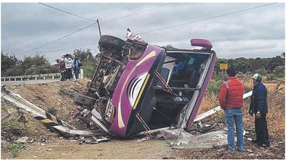 Accidente de tránsito se registró en la carretera Malingas-Tambogrande.
