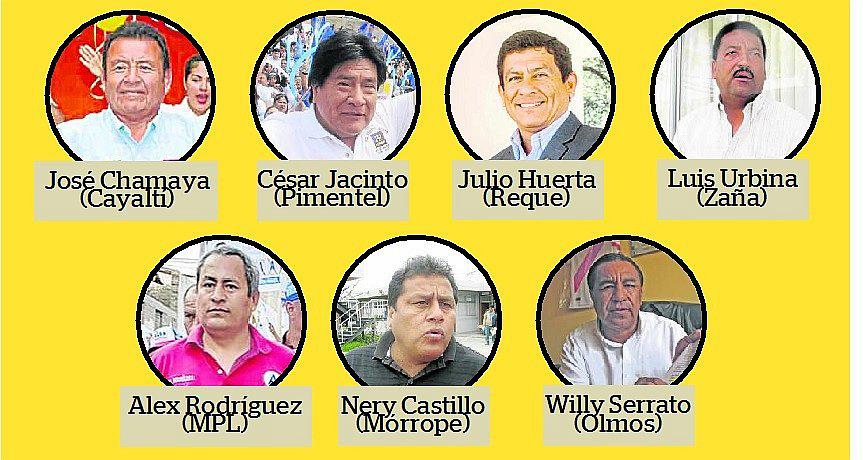 Siete alcaldes electos entre pesquisas y acusaciones 