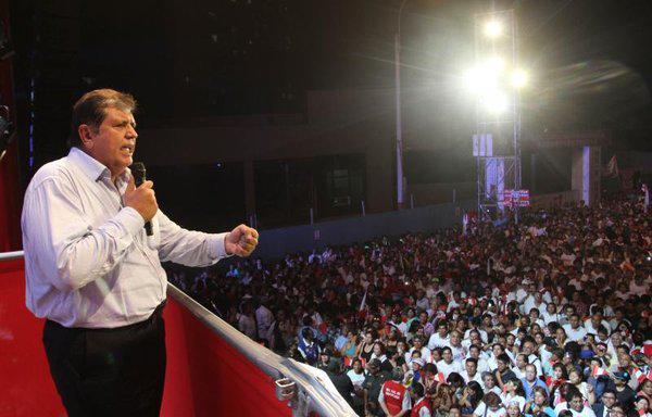 ​Alan García: "Ningún felón y delincuente puede tildar al Apra de corrupto"