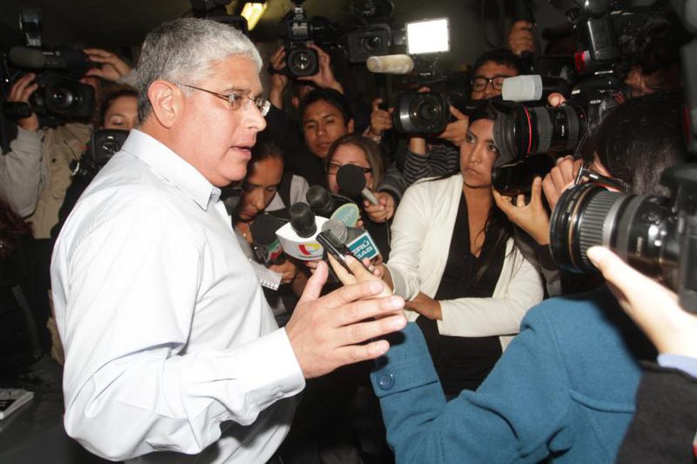 La censura pende sobre la cabeza de Fredy Otárola