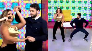 Isabel Acevedo enseña a bailar bachata a Rodrigo González y todo se sale de control: “¿Qué es eso?”  (VIDEO)