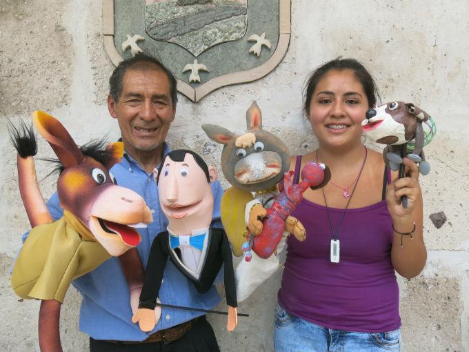 Mariano Melgar: Teatro de títeres presenta 'La fábula del asno cornudo' [Video]