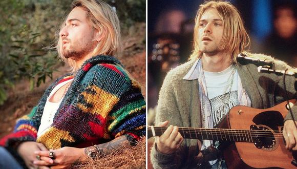Maluma se sometió a un cambio de look y es comparado con Kurt Cobain