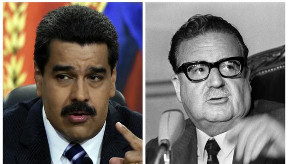 Nicolás Maduro compara su situación en Venezuela con la que afrontó Salvador Allende en Chile