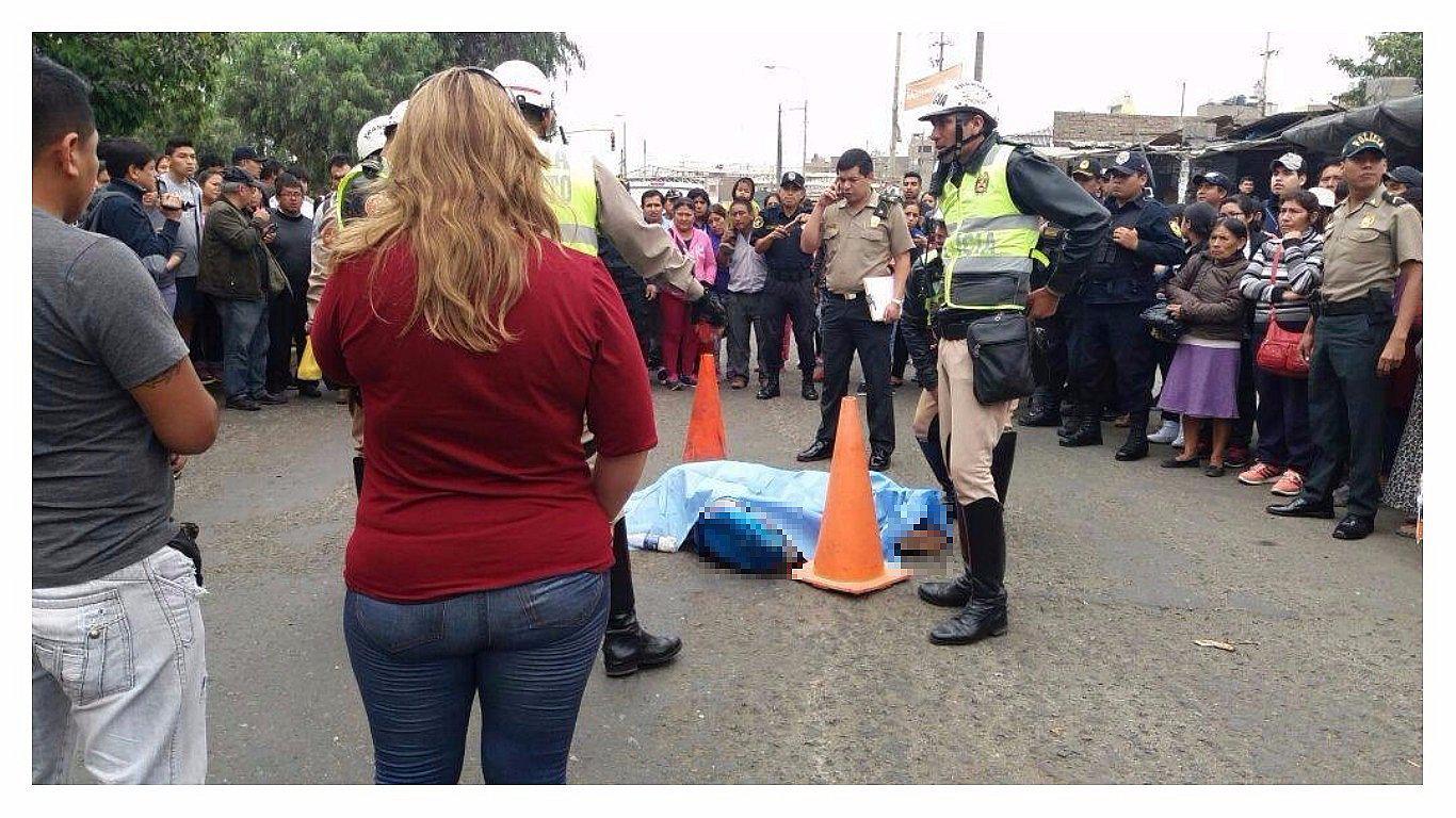 Combi atropella y mata a anciana en Trujillo 