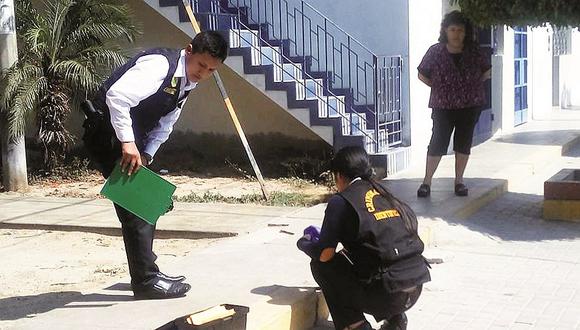 Policía investiga detonación de explosivo cerca de casas en Casma 