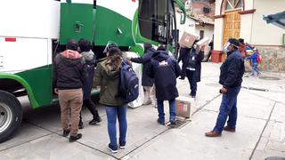 Huancavelica: Continúa el despliegue del material electoral